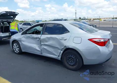 2016 Toyota Corolla Le from USA, damaged, VIN 2T1BURHE3GC679490